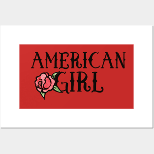 American Girl Rose Posters and Art